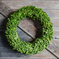 Preserved Boxwood Country Manor Wreath - Round - 24 Inch