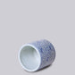 Small Blue and White Porcelain Scrolling Peony Cachepot