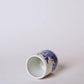 Tiny Blue and White Porcelain Shepherd Cachepot