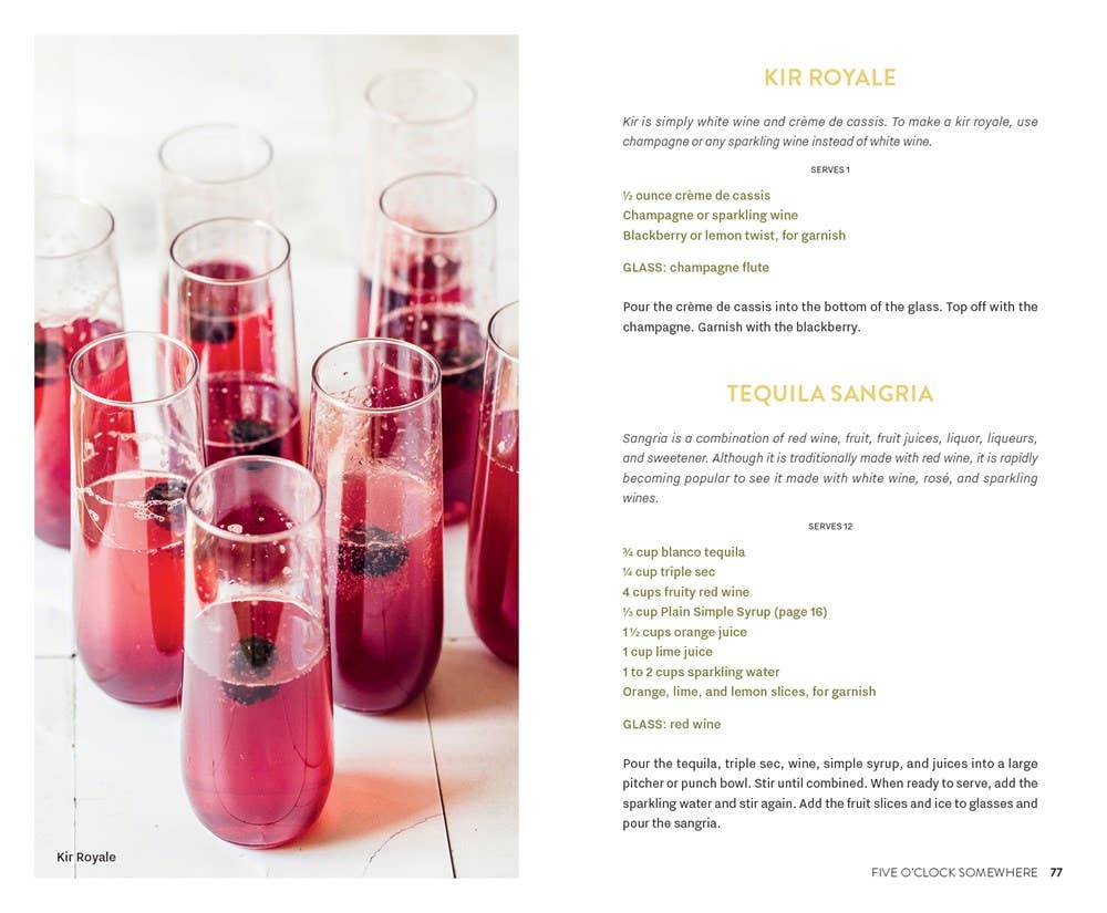 Cocktails, Southern Style: Pours, Drinks, Sips, and Bites