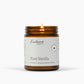 Pure Vanilla Essential Oil Beeswax Jar Candle: Non-Toxic