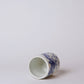 Tiny Blue and White Porcelain Dragon and Pearl Cachepot