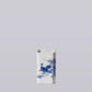 1920s Blue and White Porcelain Pheasant Square Vase