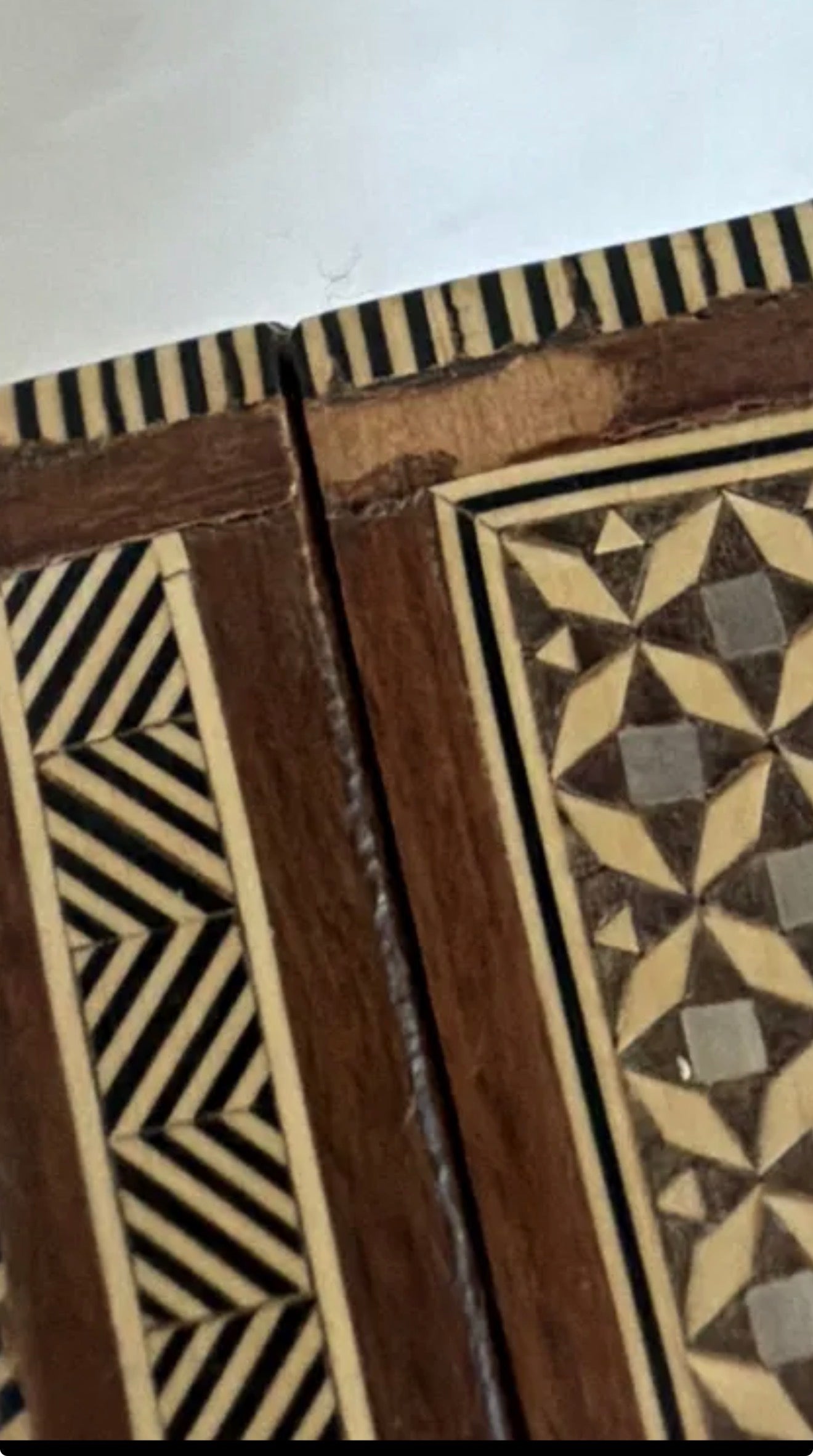 Syrian Damascus Mosaic Marquetry Jewelry Box