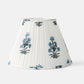 Azure Blossom Lampshade