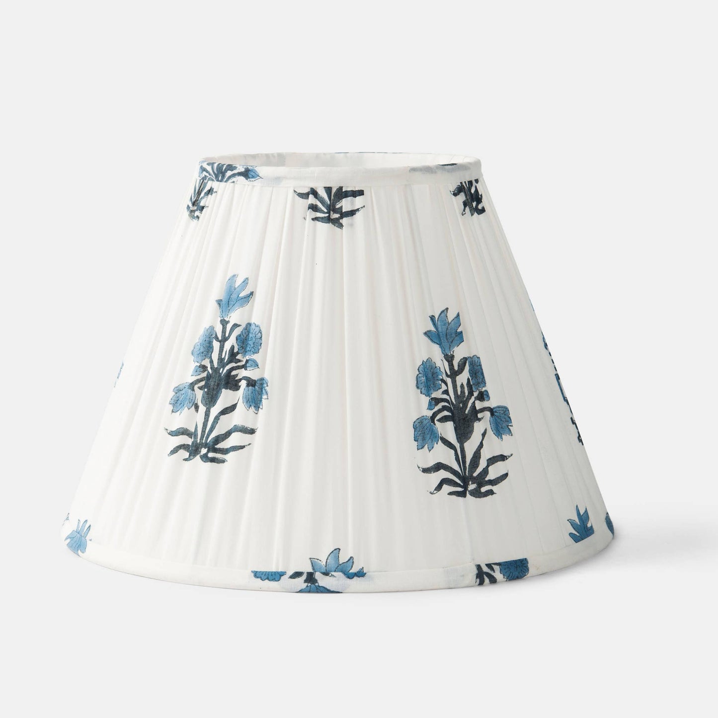 Azure Blossom Lampshade